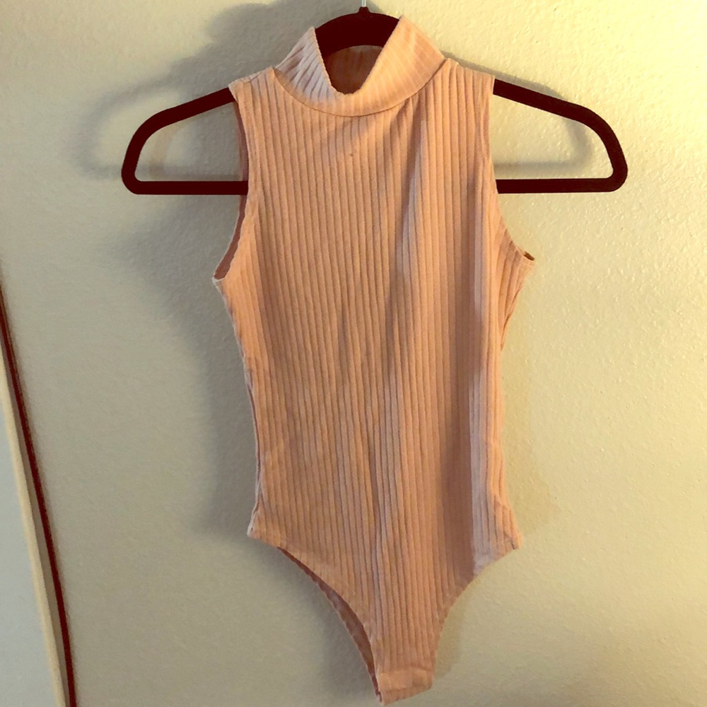 Mockneck body suit